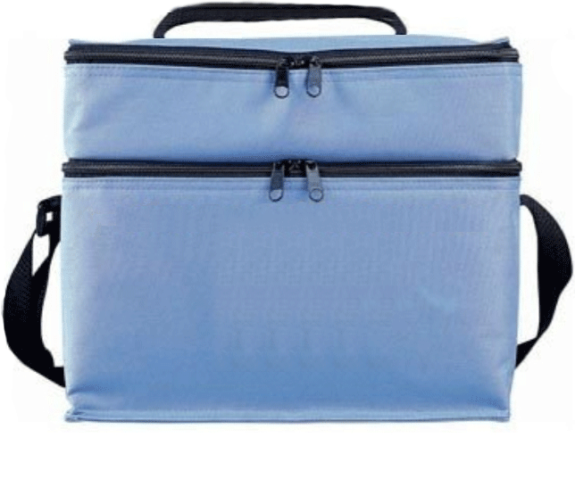 Two layers cooler bag
